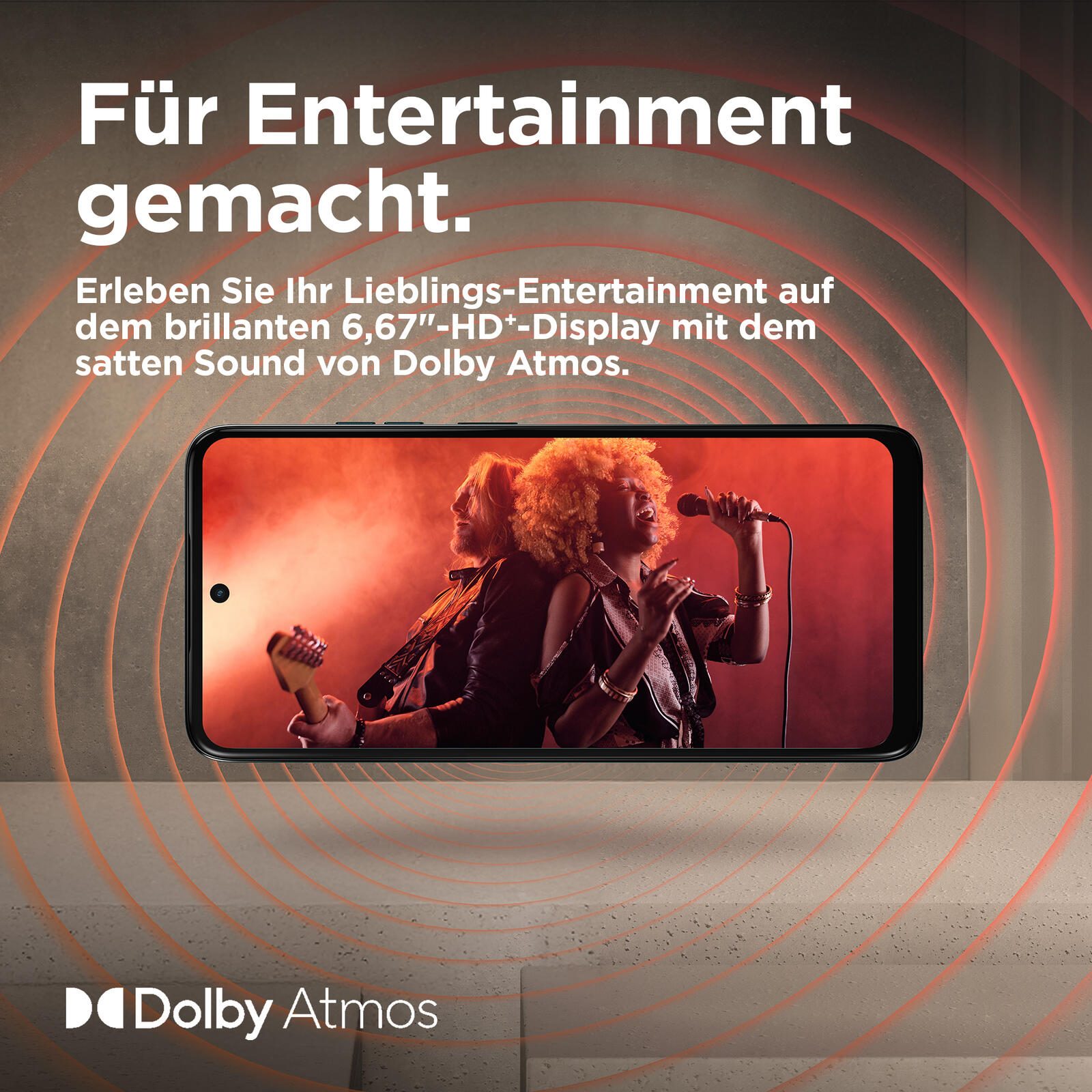 Motorola Moto G05 - 4G Smartphone 4GB/64GB (6.67"), Pflaumenrot