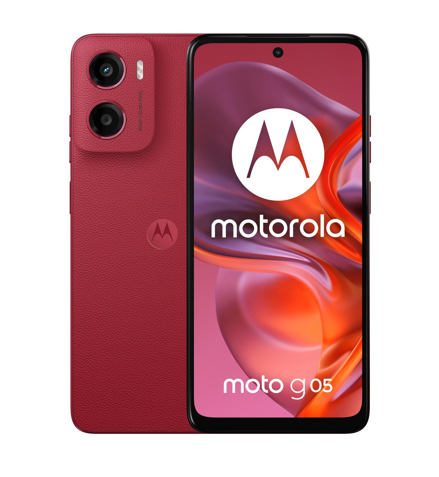 Motorola Moto G05 - 4G Smartphone 4GB/64GB (6.67"), Pflaumenrot