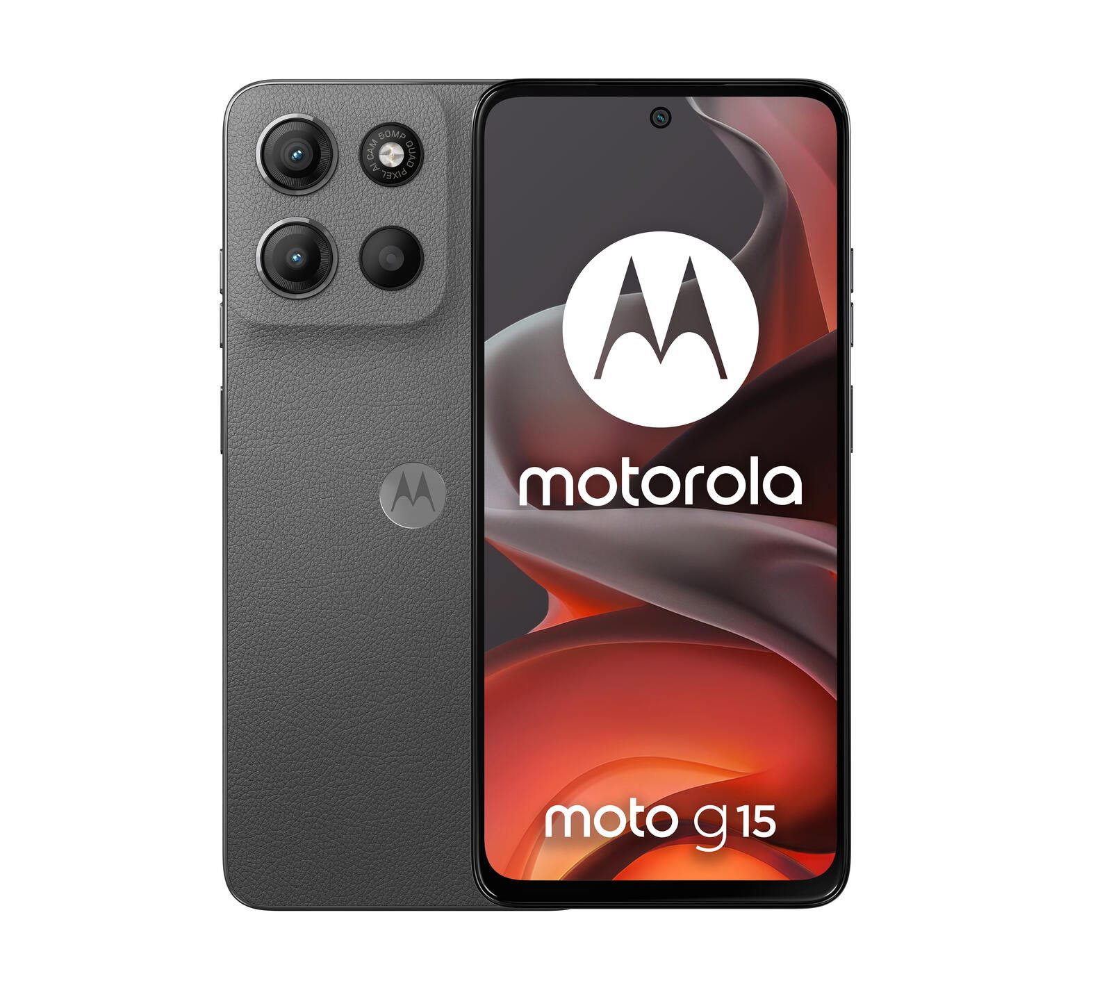 Motorola Moto G15 - 4G Smartphone 4GB/128GB (6.72"), Gravity Gray