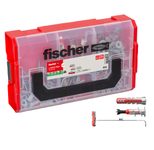 fischer FixTainer - DuoLine + S Dübel- und Schrauben-Sortiment 181 Stück