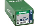 SPAX® Universalschrauben Z2 3,5x40 1000 St.