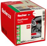 fischer DuoPower 14x70 Universaldübel-Sortiment 14 x 70 mm, 20 Stück