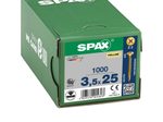 SPAX® Universalschrauben Z2 3,5x25 1000 St.