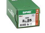 SPAX® Universalschrauben T20 3,5x25 1000 St.