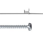 fischer DuoTec 10 S PH Dübel mit Schrauben 10 x 50 mm, 25 Stück