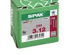 SPAX® Universalschrauben T10 3x12 200 St.