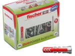 fischer DuoPower 6x30 S PH Dübel mit Schrauben 6 x 30 mm, 50 Stück