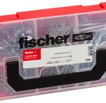 fischer FixTainer Dübel mit Schrauben 210 Stück