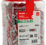 fischer BigBox - DuoPower 6x30 Universaldübel-Sortiment 6 x 30 mm, 950 Stück
