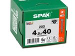SPAX® Universalschrauben T20 4,5x40 200 St.