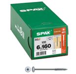 SPAX® Holzbauschrauben T30 6x160 100 St.