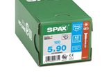SPAX® Universalschrauben T20 Senkkopf Edelstahl A2 5 x 90 mm