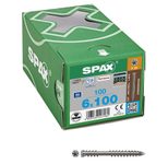 SPAX® Terrassenschrauben T25 A4 6x100 100 St.