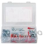 fischer Profi-Box - DuoPower Dübel- und Schrauben-Sortiment 70 Stück