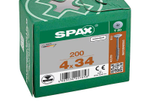 SPAX® Möbelverbindungsschrauben T20 Flachrückwandkopf 4 x 34 mm