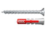 fischer DuoPower ETA 8x40 FPF II Dübel mit Schrauben 8 x 10 mm, 50 Stück