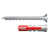 fischer DuoPower ETA 8x40 FPF II Dübel mit Schrauben 8 x 10 mm, 50 Stück