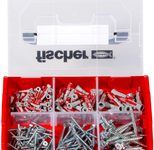 fischer FixTainer Dübel- und Schrauben-Sortiment 210 Stück