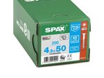 SPAX® Universalschrauben A2 T20 4,5x50 200 St.