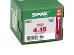 SPAX® Universalschrauben T20 4x15mm 1000 St.
