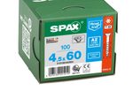 SPAX® Universalschrauben A2 T20 4,5x60 100 St.