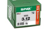 SPAX® Universalschrauben T10 Senkkopf WIROX 3 x 12 mm