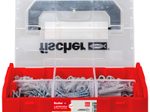 fischer FixTainer - SX Plus S Dübel- und Schrauben-Sortiment 210 Stück