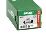 SPAX® Universalschrauben T20 4,5x35 500 St.