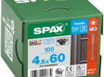SPAX® Fassadenschrauben T20 A2 4,5x60 100 St.