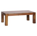 WOHNLING WL1.211 Couchtisch Massivholz Sheesham 60 cm x 110 cm x 40 cm