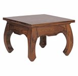 WOHNLING WL1.221 Couchtisch Massivholz Sheesham 60 cm x 60 cm x 40 cm