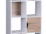 WOHNLING Bücherregal WL1.429 MASSA 60 cm x 29 cm x 120 cm