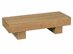 WOHNLING WL1.439 Couchtisch Massivholz Akazie 120 cm x 45 cm x 30 cm