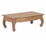 WOHNLING WL1.447 Couchtisch Massivholz Akazie 60 cm x 110 cm x 40 cm