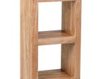 WOHNLING WL1.449 Standregal MUMBAI Massivholz Akazie 50 cm x 35 cm x 88 cm