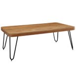 WOHNLING WL1.512 Couchtisch BAGLI Massivholz Akazie 60 cm x 115 cm x 40 cm