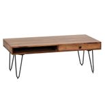 WOHNLING WL1.513 Couchtisch BAGLI Massivholz Sheesham 60 cm x 110 cm x 40 cm