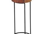 WOHNLING WL1.552 Beistelltisch AKOLA Massiv-Holz Sheesham 28 cm x 28 cm x 55 cm