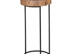 WOHNLING WL1.553 Beistelltisch AKOLA Massiv-Holz Akazie 28 cm x 28 cm x 55 cm