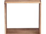 WOHNLING WL1.559 Standregal MUMBAI Massiv-Holz Akazie 33 cm x 43 cm x 43 cm