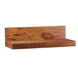 WOHNLING WL1.572 Wandregal MUMBAI Massiv-Holz Sheesham 60 cm x 23 cm x 17 cm