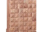 WOHNLING WL1.736 Weinregal Massiv-Holz Akazie