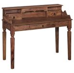 WOHNLING WL1.751 Schreibtisch Sheesham 60 cm x 115 cm x 100 cm