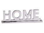 WOHNLING WL1.930 Deko Schriftzug "HOME" Aluminium Silber