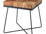 WOHNLING WL5.301 Beistelltisch Akazie 45 cm x 45 cm x 51 cm