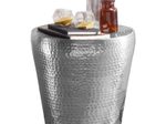 WOHNLING WL5.445 Beistelltisch Silbern 41 cm x 41 cm x 41 cm