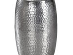 WOHNLING WL5.457 Beistelltisch Silbern 30 cm x 30 cm x 49 cm
