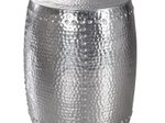 WOHNLING WL5.469 Beistelltisch Silbern 42 cm x 42 cm x 49 cm