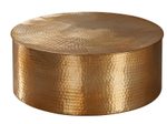 WOHNLING WL5.486 Couchtisch RAHI Gold 75 cm x 75 cm x 31 cm