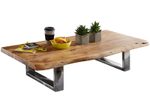 WOHNLING WL5.524 Couchtisch Akazie 58 cm x 115 cm x 25 cm